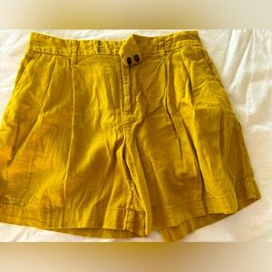 a new day Women's High Waist Shorts - Mustard Yellow
